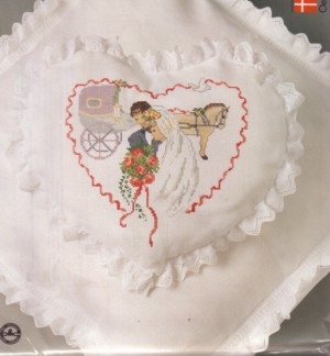 Oehlenschläger Stickpackung - Hochzeitskissen