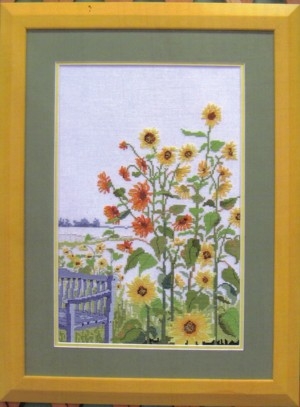 Stickpackung Oehlenschläger - Sonnenblumen 30x42 cm