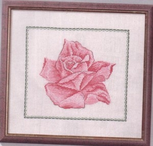 Oehlenschläger Stickpackung - Rose