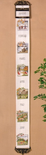 Oehlenschläger Stickpackung - Band Ewiger Kalender