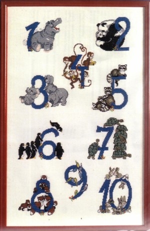 Oehlenschläger Stickpackung - Tieralphabet