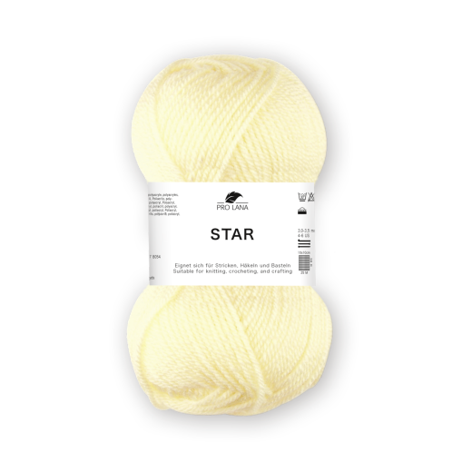Pro Lana Star 50g - 02 pastellgelb