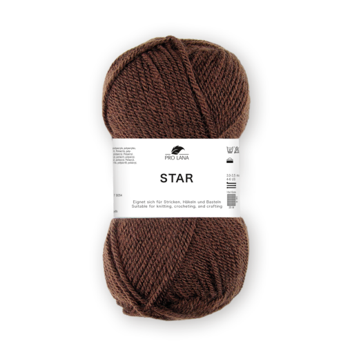Pro Lana Star 50g - 10 schokolade