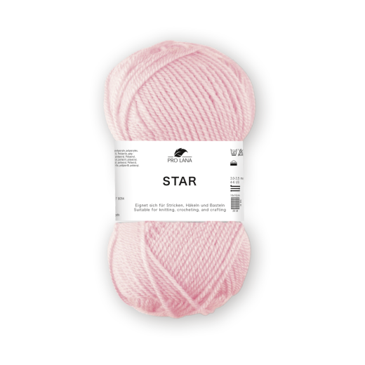 Pro Lana Star 50g - 37 babyrosa