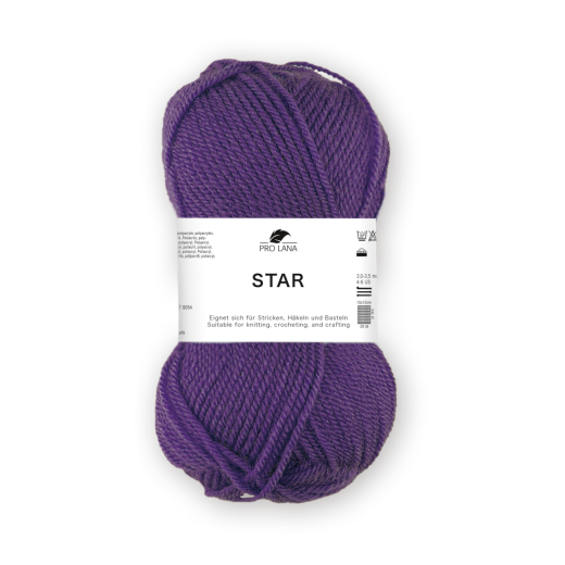 Pro Lana Star 50g - 48 brombeere