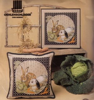 Oehlenschläger Stickpackung - Kaninchen