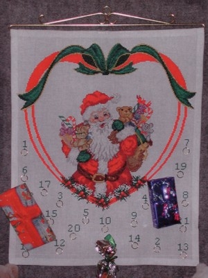 Stickpackung Oehlenschläger - Adventskalender 50x61 cm