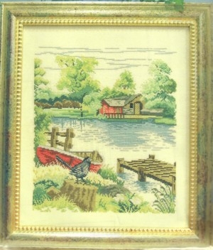 Oehlenschläger Stickpackung - Idylle am See