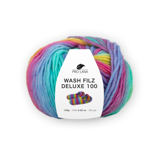 Pro Lana Wash-Filz Deluxe 100g Filzwolle Fb. 1001