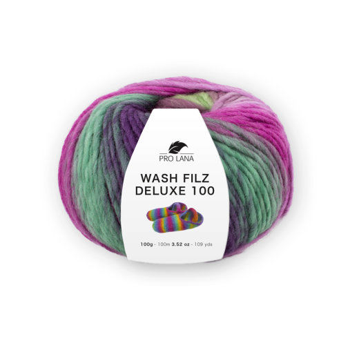 Pro Lana Wash-Filz Deluxe 100g Filzwolle Fb. 1002