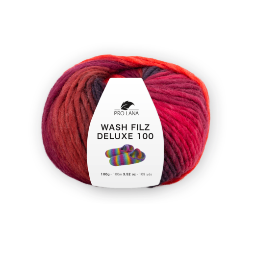Pro Lana Wash-Filz Deluxe 100g Filzwolle Fb. 1003