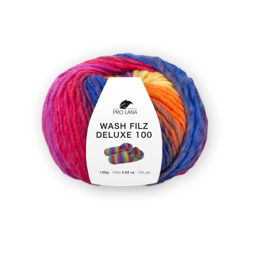 Pro Lana Wash-Filz Deluxe 100g Filzwolle Fb. 1004
