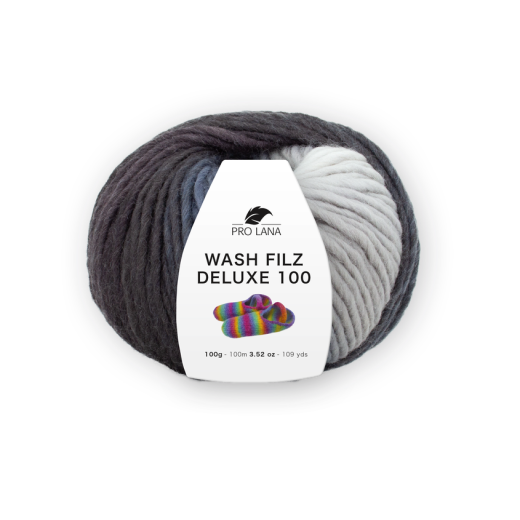 Pro Lana Wash-Filz Deluxe 100g Filzwolle Fb. 1007