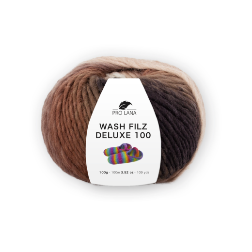Pro Lana Wash-Filz Deluxe 100g Filzwolle Fb. 1008