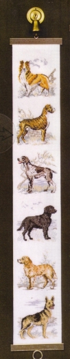 Oehlenschläger Stickpackung - Band Hunde