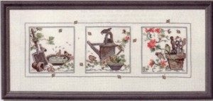Oehlenschläger Stickpackung - Gartensampler