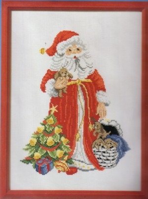 Stickpackung Oehlenschläger - Weihnachtsmann 33x44 cm