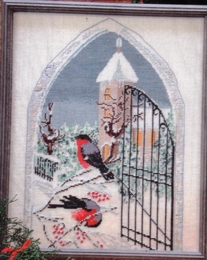 Oehlenschläger Stickpackung - Blick auf die Kirche