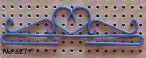 Dekobügel blau 45 cm (Ausverkauf)