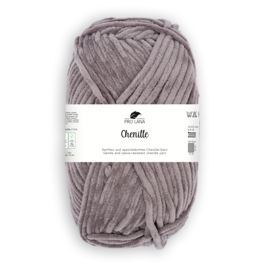 Pro Lana Chenille - graubraun (12)