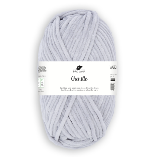 Pro Lana Chenille - hellgrau (91)