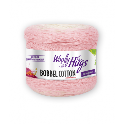 Woolly Hugs Bobbel Cotton - beige-rosa (71)
