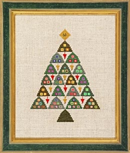 Stickvorlage Der Feine Faden - Millefiori-Baum (Ausverkauf)
