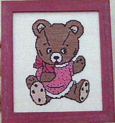 Stickpackung Oehlenschläger - Teddybär 22x25 cm