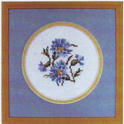 Oehlenschläger Stickpackung - Kornblumen
