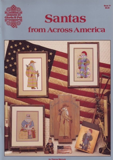 Stickvorlage Designs by Gloria & Pat - Santas from across America - Ausverkauf