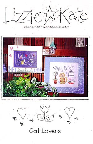 Stickvorlage Lizzie Kate - Cat Lovers (Ausverkauf)