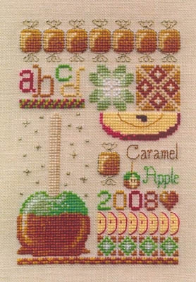Stickvorlage Casey Buonaugurio Designs - Caramel Apple Sampler - Ausverkauf