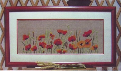 Mohnblumen - Oehlenschläger (Stickpackung)