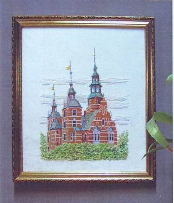 Stickpackung Oehlenschläger - Schloß Rosenborg 37x32 cm