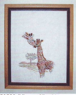 Oehlenschläger Stickpackung - Giraffen