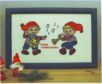 Oehlenschläger Stickpackung - Weihnachtswichtel