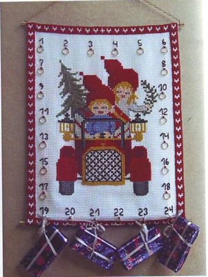 Oehlenschläger Stickpackung - Adventskalender