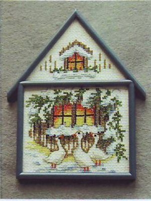 Oehlenschläger Stickpackung - Haus Gänse