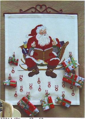Oehlenschläger Stickpackung - Adventskalender