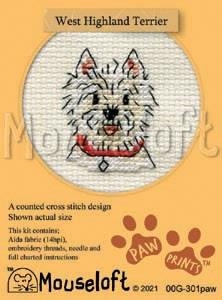 Stickpackung Mouseloft - West Highland Terrier