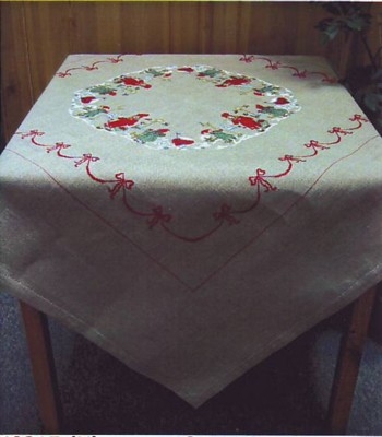 Oehlenschläger Stickpackung - Tischdecke Weihnachten