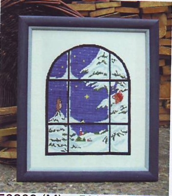 Oehlenschläger Stickpackung - Winterfenster