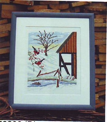 Oehlenschläger Stickpackung - Winterlandschaft
