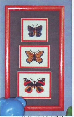 Stickpackung Oehlenschläger - Schmetterlinge 13x25 cm