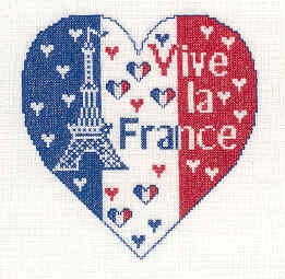 Vive la France - Gisela Süskind (Stickvorlage)