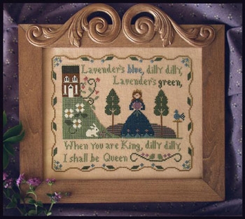Lavenders Blue - Little House Needleworks (Stickvorlage)