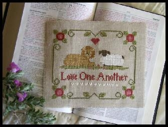 Stickvorlage Little House Needleworks - Love One Another (Benefits World Vision)