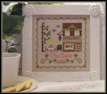 The Cafe - Country Cottage Needleworks (Stickvorlage)