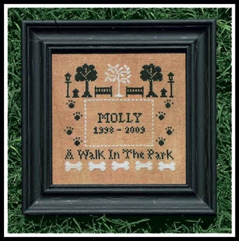 A Walk In The Park - Little House Needleworks (Stickvorlage)