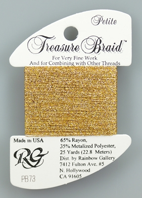 Rainbow Gallery Petit Treasure Braid - Black Hills Gold